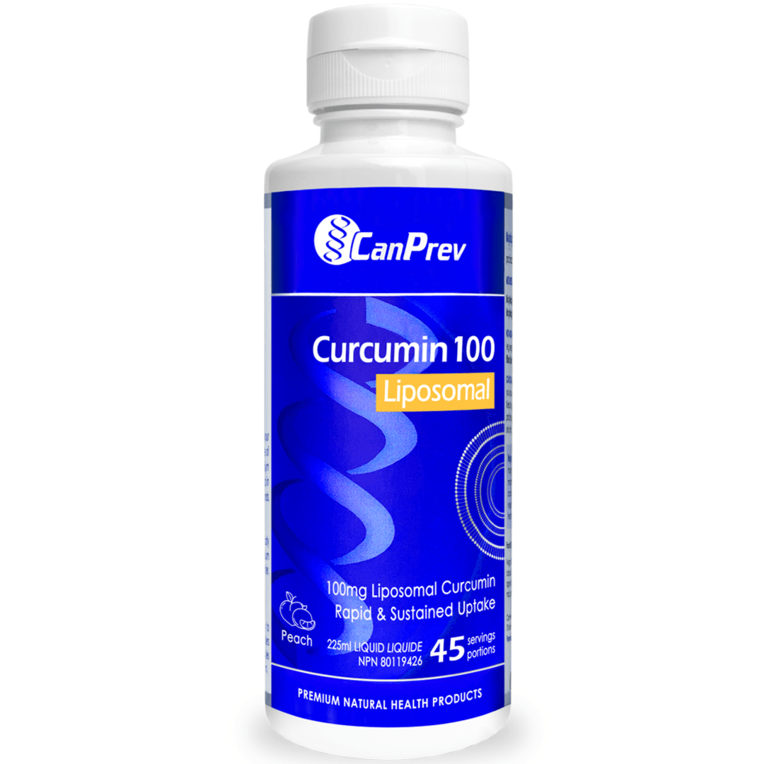 CanPrev Liposomal Curcumin 100 225mL Supplements - Turmeric at Village Vitamin Store