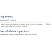 CanPrev Magnesium Bisglycinate 200mg Gentle 240 Veggie Caps Minerals - Magnesium at Village Vitamin Store