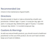 CanPrev Magnesium Bis-Glycinate 200 Gentle Powder 120g Minerals - Magnesium at Village Vitamin Store