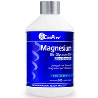 CanPrev Magnesium Bisglycinate 300mg Ultra Gentle - 500ml Minerals - Magnesium at Village Vitamin Store