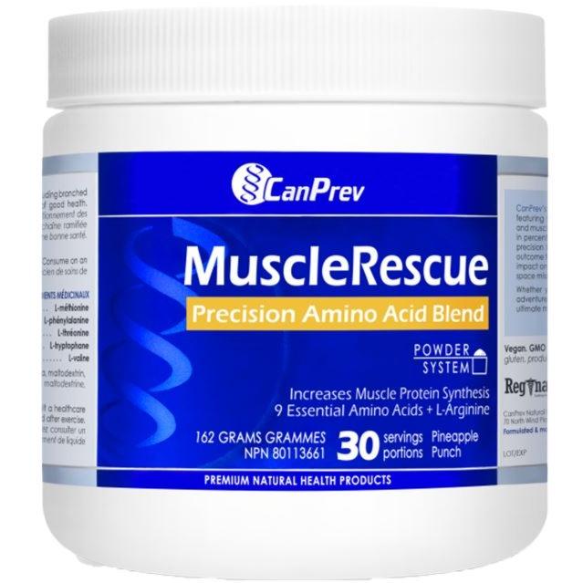 CanPrev Muscle Rescue Pineapple Punch 162g Supplements - Amino Acids at Village Vitamin Store