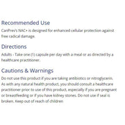 CanPrev NAC+ 120 Veggie Caps Supplements - Amino Acids at Village Vitamin Store