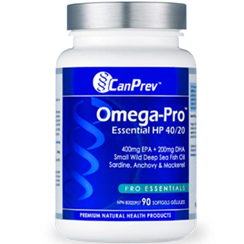 CanPrev Omega-Pro Essential HP 40/20 90 Softgels Supplements - EFAs at Village Vitamin Store