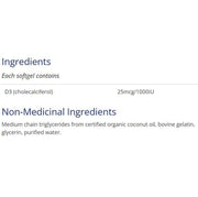 CanPrev Vitamin D3 120 Softgels Vitamins - Vitamin D at Village Vitamin Store