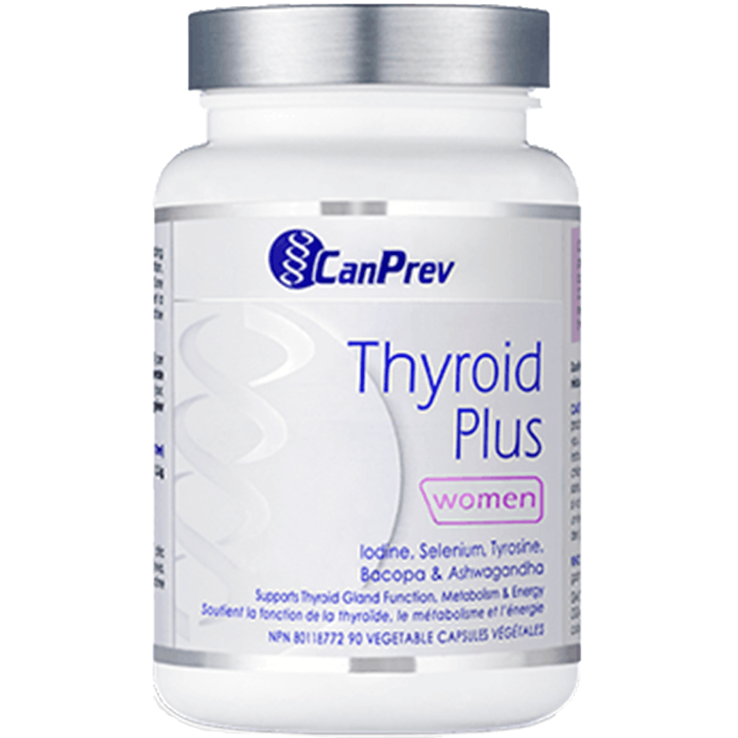 CanPrev Thyroid Plus Women 90 Veggie Caps Supplements - Thyroid at Village Vitamin Store