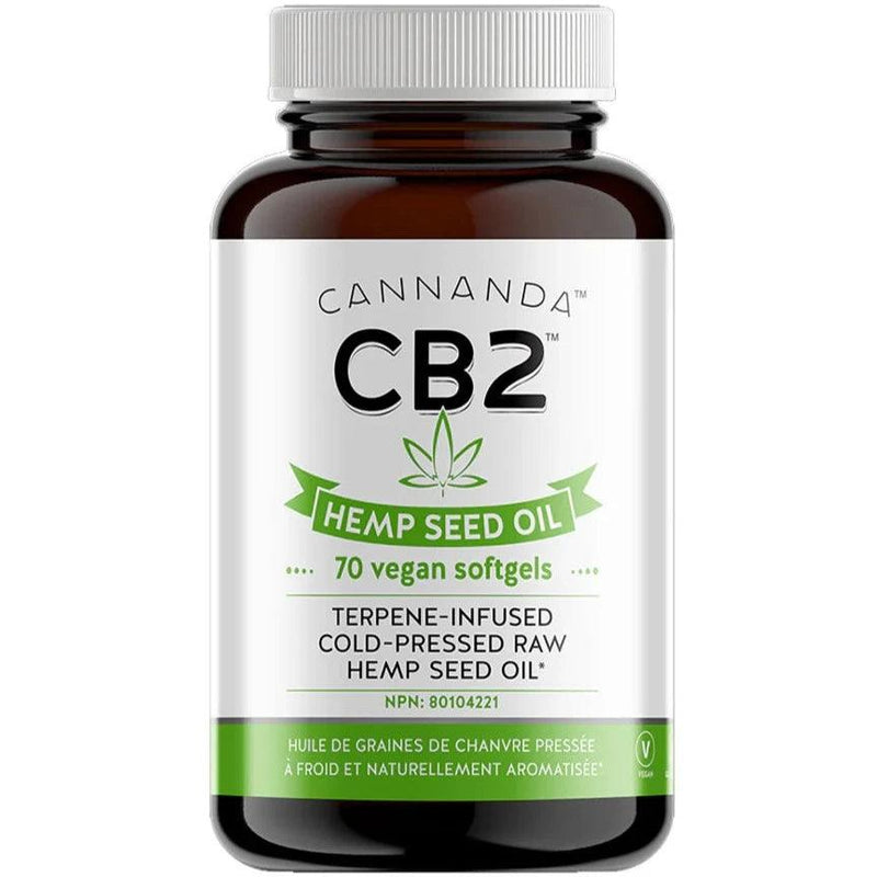 Cannanda - CB2 Hemp Seed Oil 70 Vegan Softgels