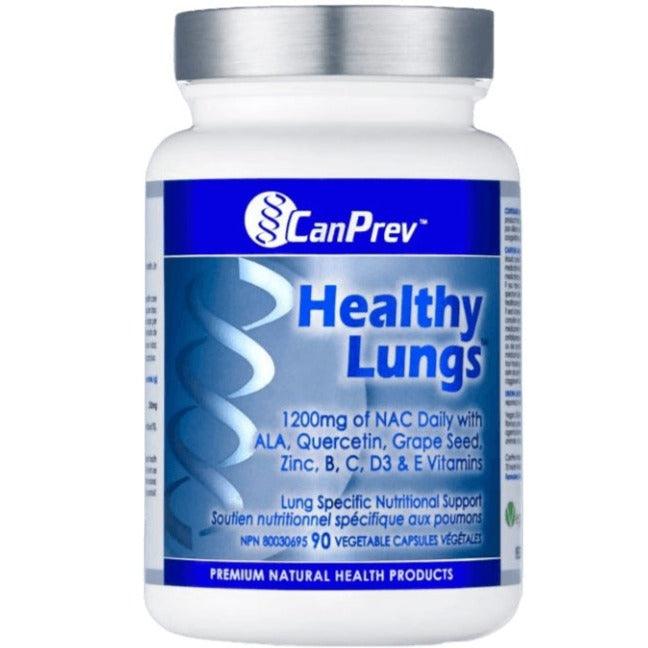 CanPrev Healthy Lungs 90 Capsules Cough, Cold & Flu at Village Vitamin Store