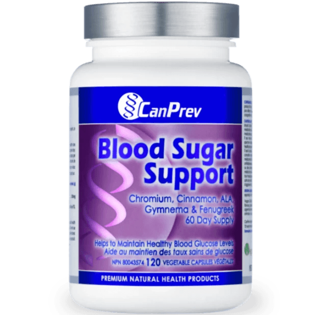 CanPrev Blood Sugar Support 120 Veggie Caps