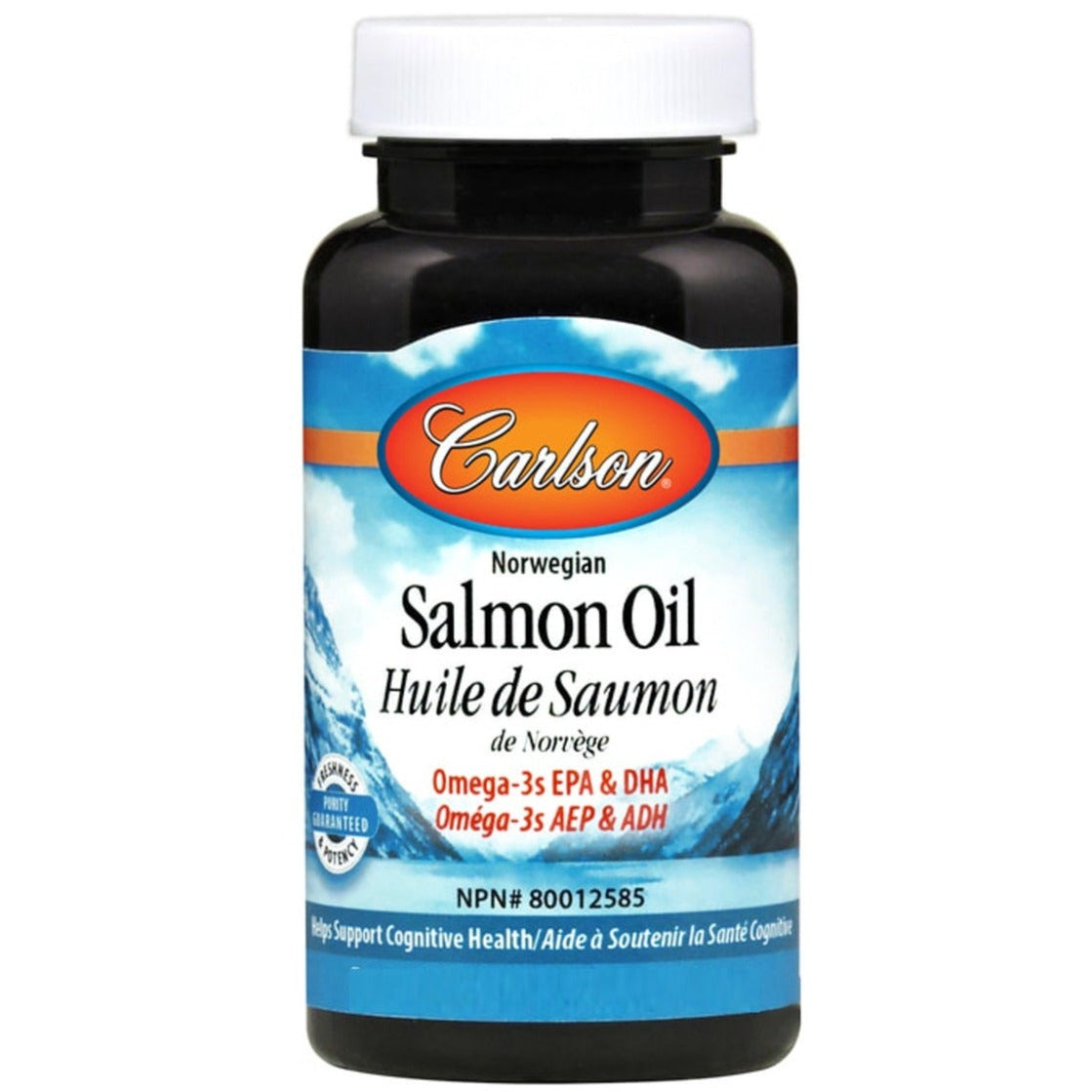 Carlson Norwegian Salmon Oil 230 softgels Supplements - EFAs at Village Vitamin Store