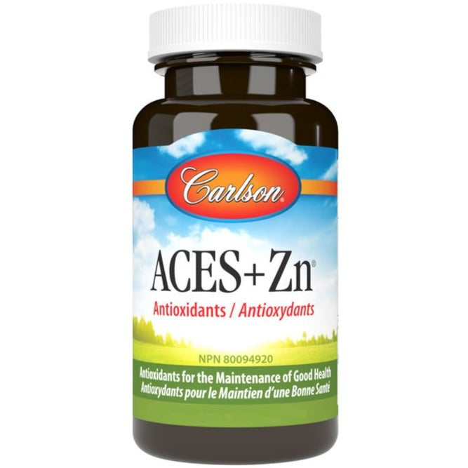 Carlson ACES + Zn 60 Softgels Supplements at Village Vitamin Store
