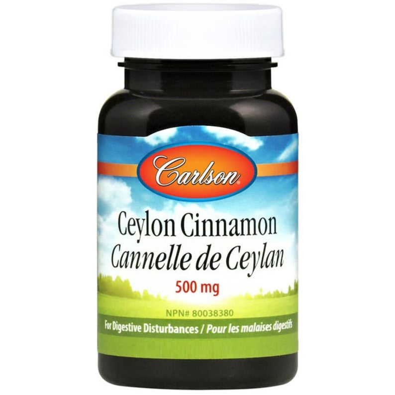 Carlson's Ceylon Cinnamon 90 Caps Supplements - Blood Sugar at Village Vitamin Store