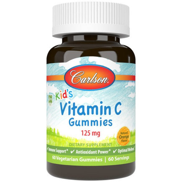 FREE WITH $99 PURCHASE: Carlson's Kid's Vitamin C 60 Vegetarian Gummies(Valued at $15.99)