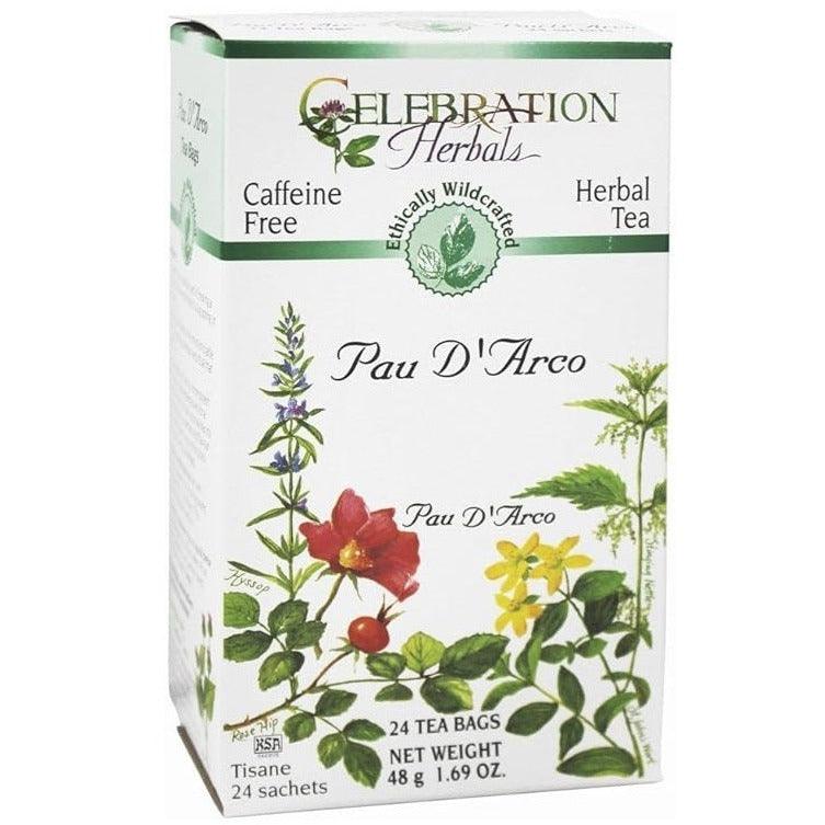 Celebration Herbals Pau D'Arco 24 Tea Bags Food Items at Village Vitamin Store