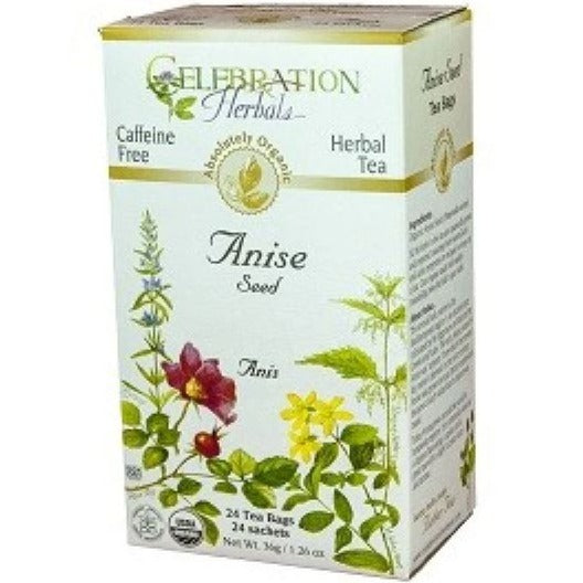 Celebration Herbals Anise Seed Tea, 24 Bags Tea at Village Vitamin Store