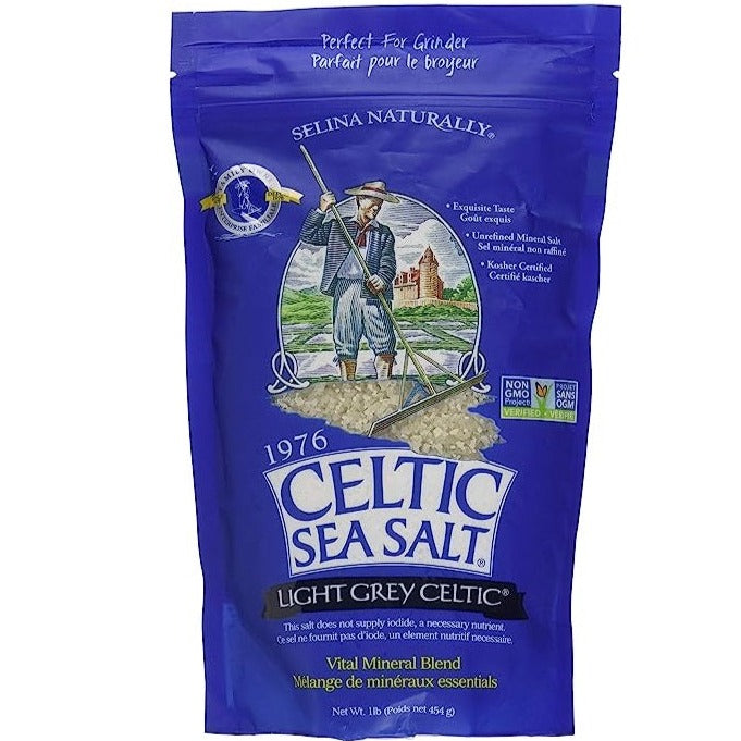 Celtic Sea Salt Light Grey Celtic 454g *Limit of 1 Per Order* Food Items at Village Vitamin Store