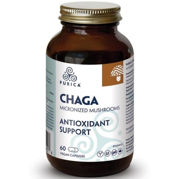 Purica Chaga 60 Vegan Caps Supplements at Village Vitamin Store