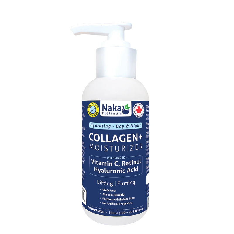 Naka Collagen+ Moisturizer Bonus Size 120 ml