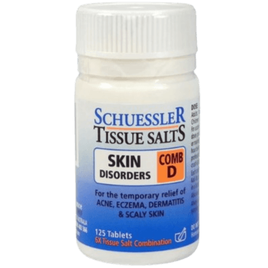 Schuessler Tissue Salts Comb D 125 Tablets