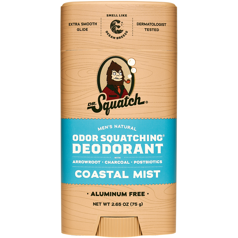 Dr Squatch Coastal Mist Men Natural Deodorant 75g