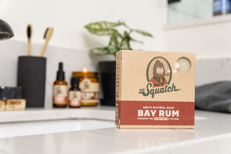 Dr Squatch Bay Rum Bar Soap 141 g