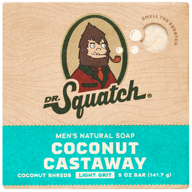 Dr Squatch Coconut Castaway Soap 141 g
