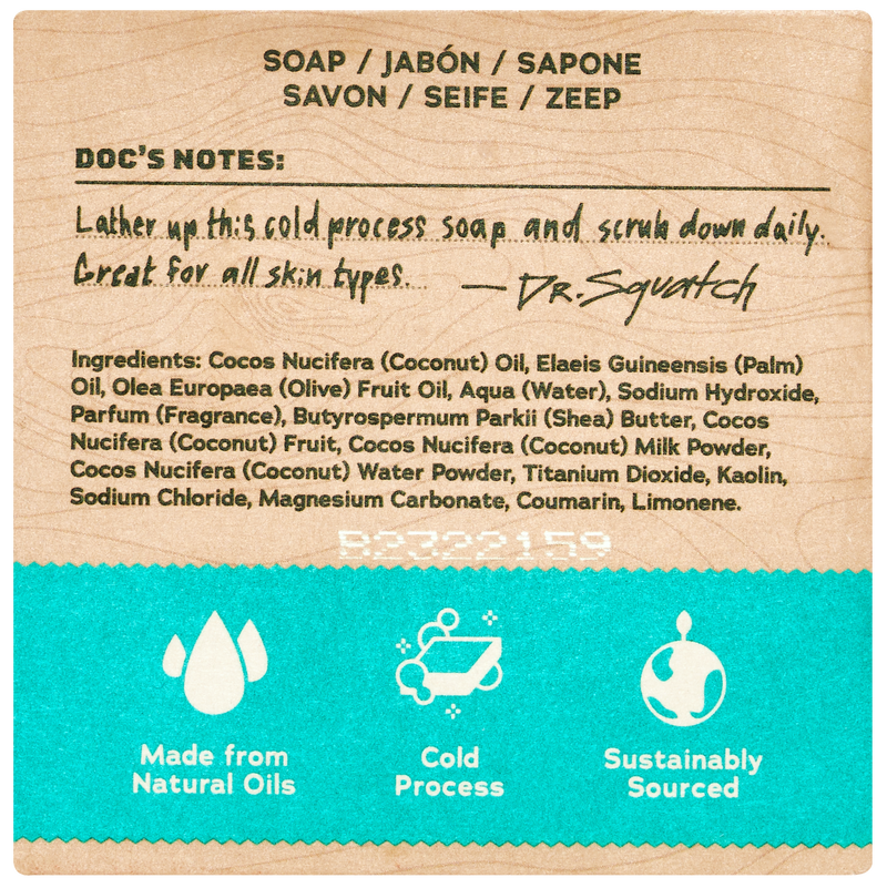 Dr Squatch Coconut Castaway Soap 141 g