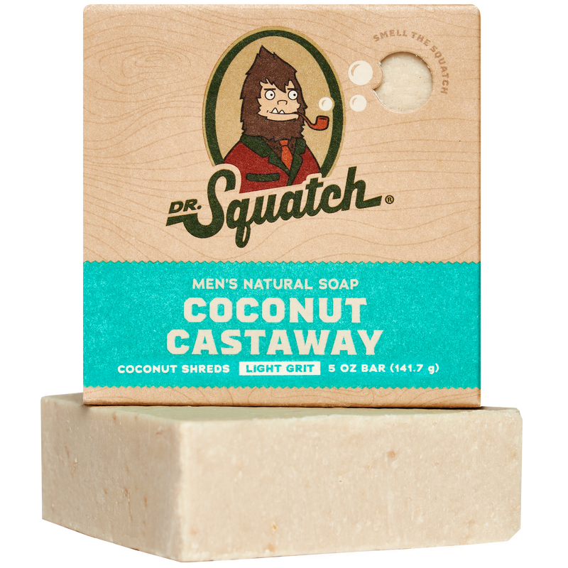 Dr Squatch Coconut Castaway Soap 141 g