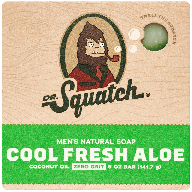 Dr Squatch Cool Fresh Aloe Soap  141 g