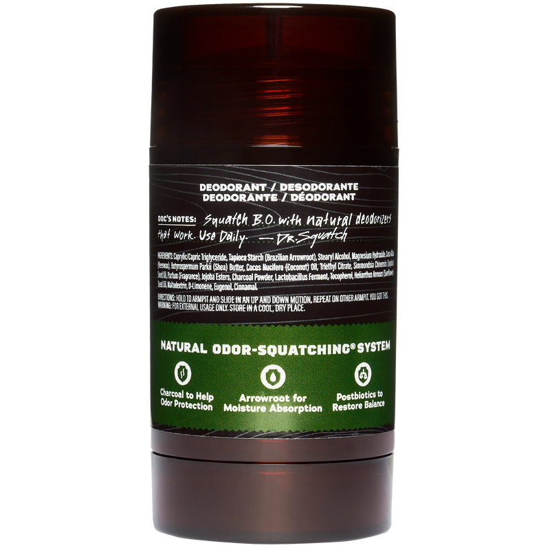 Dr Squatch Pine Tar Men Natural Deodorant 75g