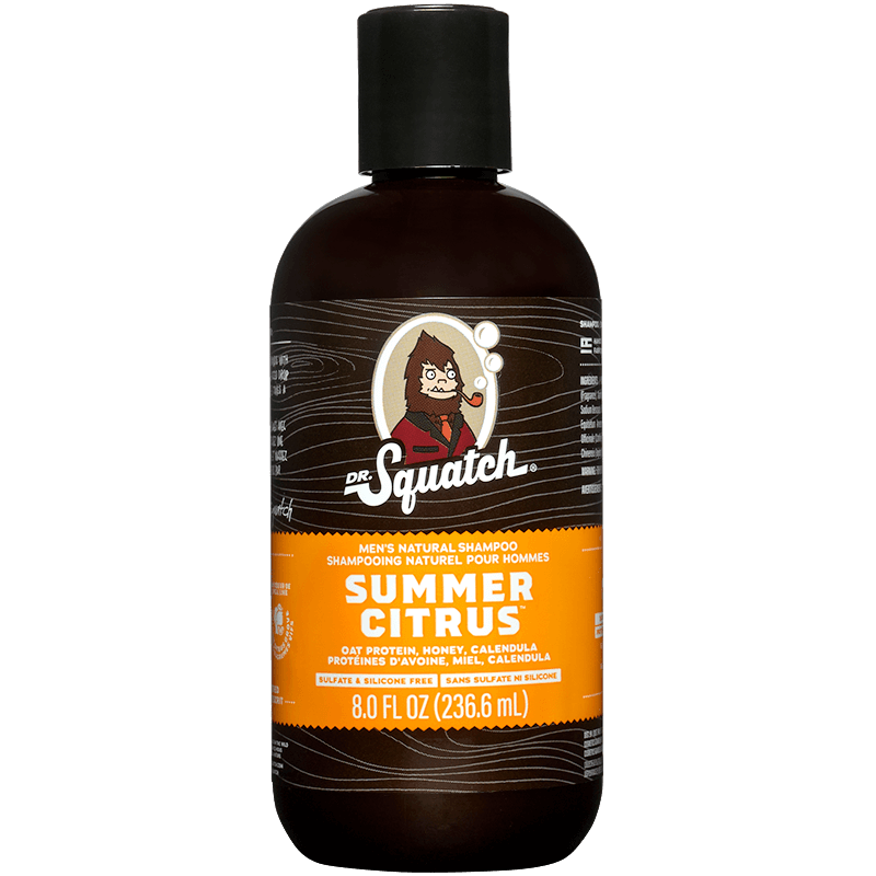 Dr Squatch Summer Citrus Men Natural Shampoo 236 mL