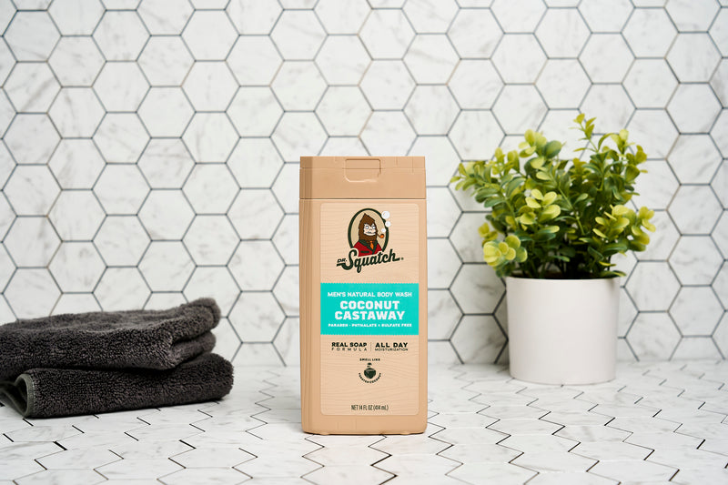 Dr Squatch Coconut Castaway Body Wash 414 mL
