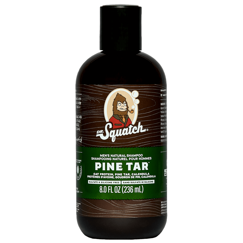 Dr Squatch Pine Tar Men Natural Shampoo 236 mL