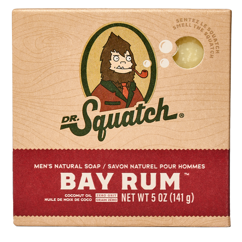 Dr Squatch Bay Rum Bar Soap 141 g
