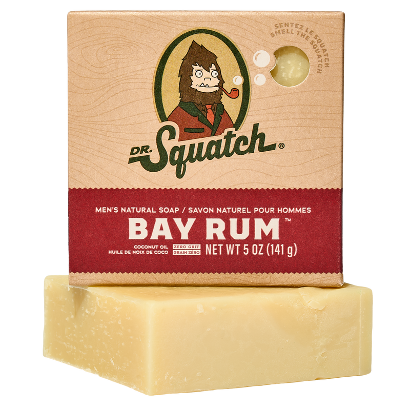 Dr Squatch Bay Rum Bar Soap 141 g