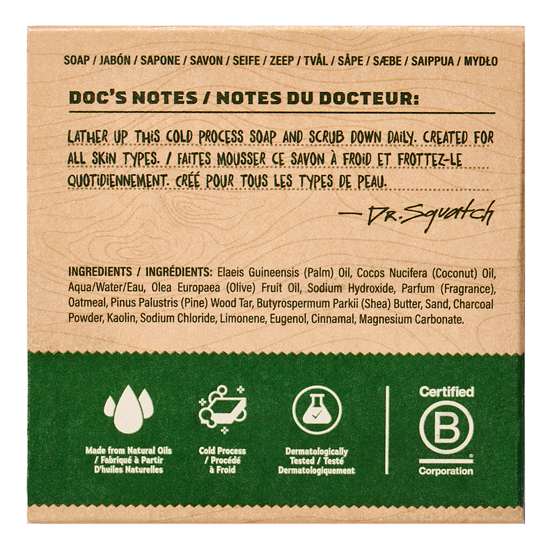 Dr Squatch Pine Tar Soap 141 g