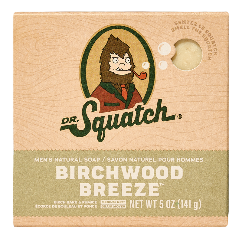 Dr Squatch Birchwood Breeze Bar Soap 141 g