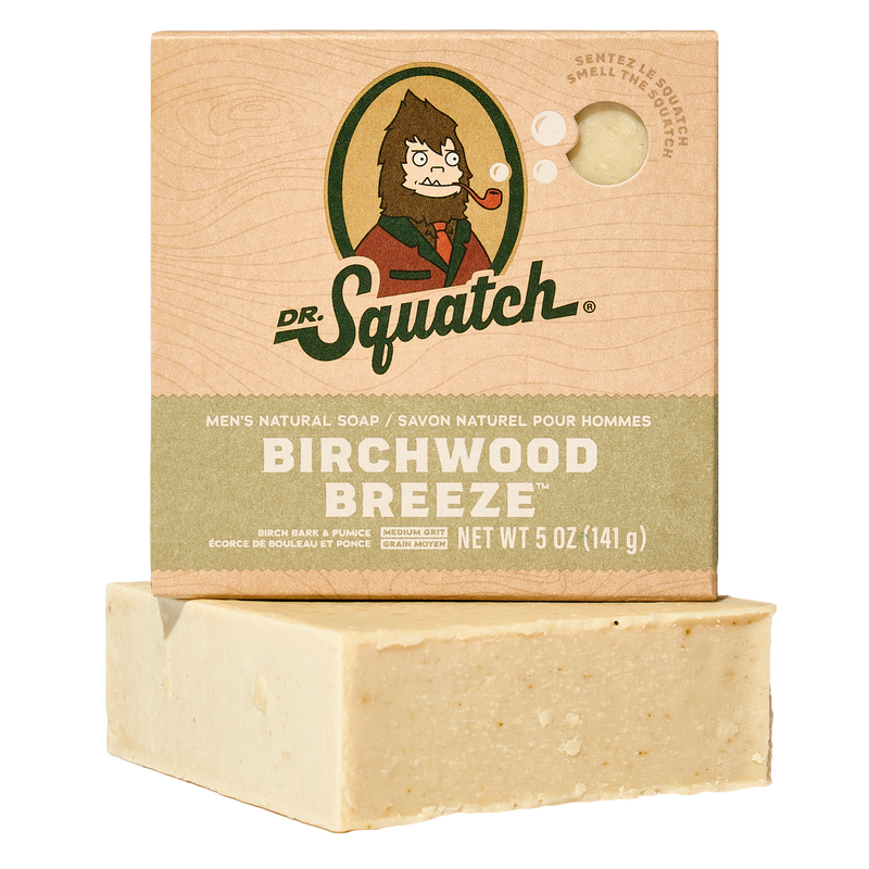 Dr Squatch Birchwood Breeze Bar Soap 141 g