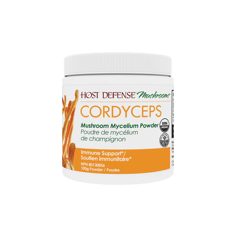 Host Defence Cordyceps Mushroom Mycelium Powder 100 gram
