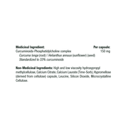 Thorne Curcumin Phytosome - Sustained Release (formerly Meriva-SF) 120 caps Supplements - Turmeric at Village Vitamin Store