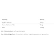Cyto Matrix Cyto ALA 60 Veggie Caps Supplements - Blood Sugar at Village Vitamin Store