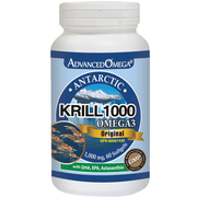 Advanced Omega Krill Oil 1000mg 60 Softgels Supplements - EFAs at Village Vitamin Store