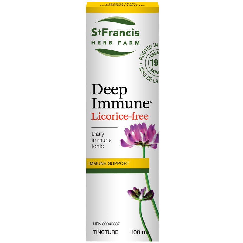 St. Francis Deep Immune Licorice-Free 50mL *Product Expiry June 2026*