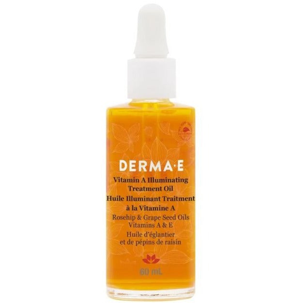 Derma E Vitamin A Illuminating Treatment Oil 60mL Face Serum at Village Vitamin Store