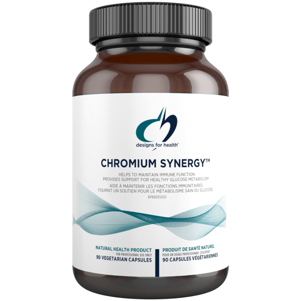 Designs for Health Chromium Synergy 90 Veg Capsules Supplements - Immune Health at Village Vitamin Store