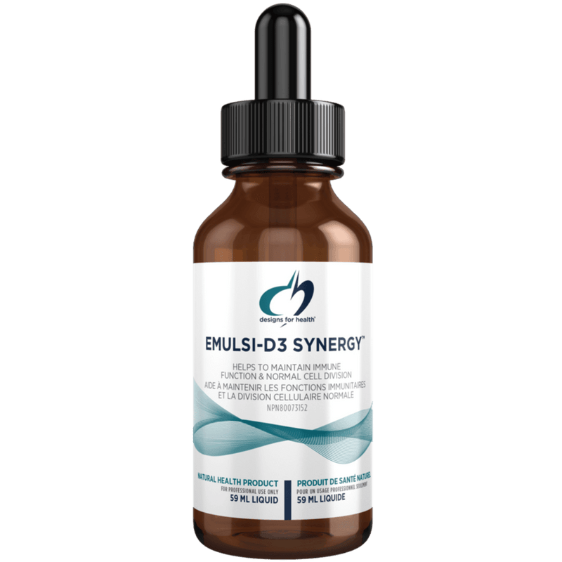Designs for Health Emulsi-D3 Synergy 59ml Vitamins - Vitamin D at Village Vitamin Store