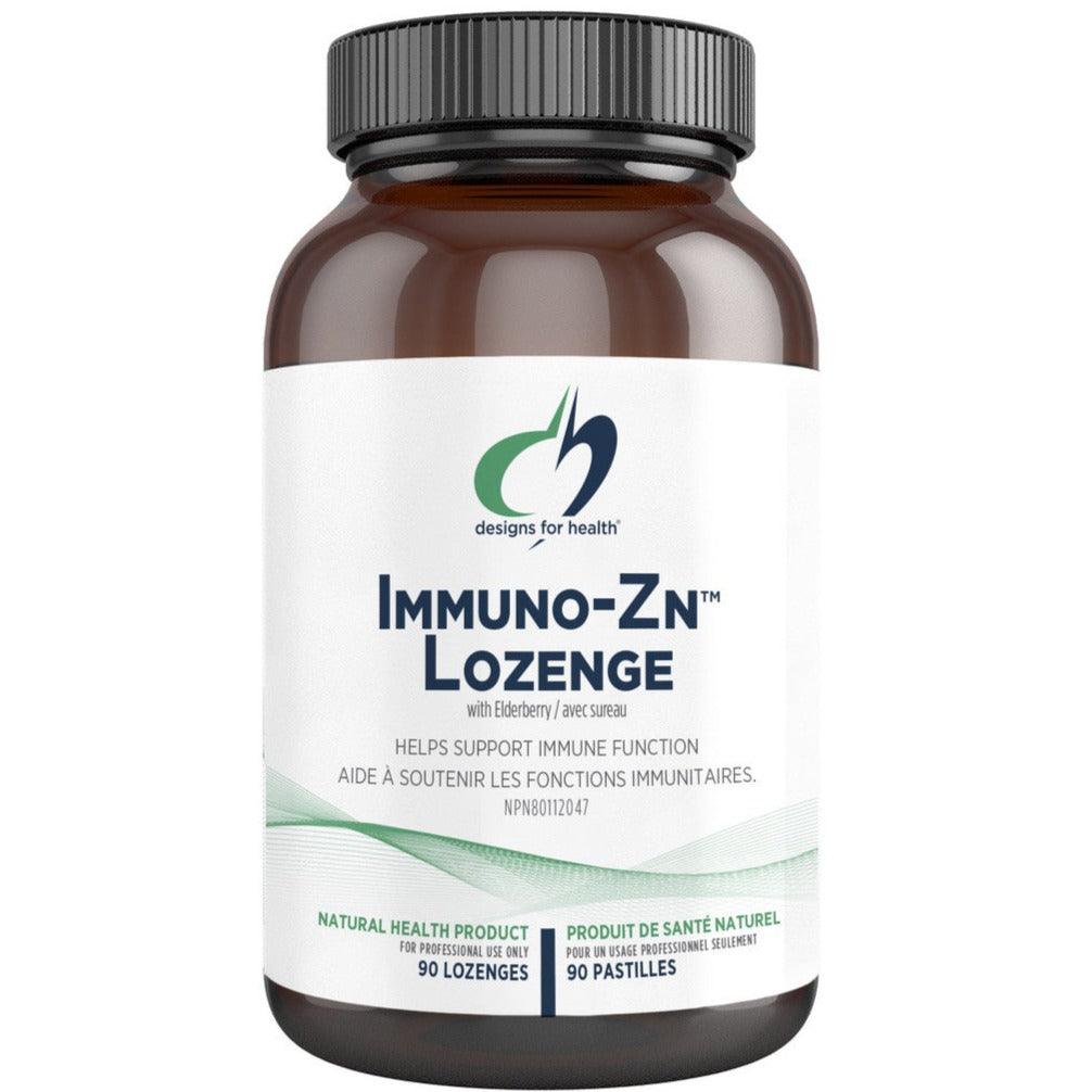 Designs for Health Immuno-Zn 90 Lozenges* Supplements - Immune Health at Village Vitamin Store