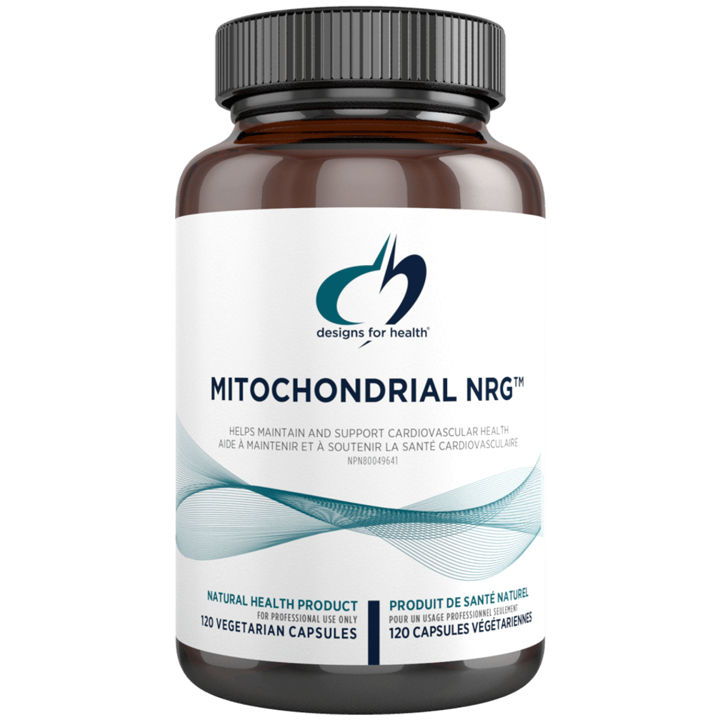 Designs for Health Mitochondrial NRG 120 Veg Capsules Supplements at Village Vitamin Store