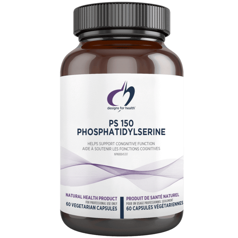 Designs For Health PS 150 Phosphatidylserine 60 Veggie Caps Supplements - Cognitive Health at Village Vitamin Store