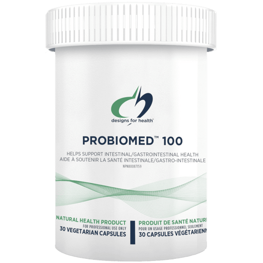 Designs for Health Probiomed 100- 30 Capsules Supplements - Probiotics at Village Vitamin Store
