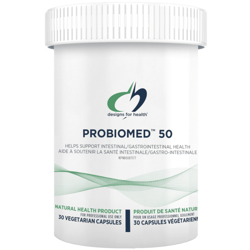 Designs for Health Probiomed 50-30 Capsules Supplements - Probiotics at Village Vitamin Store